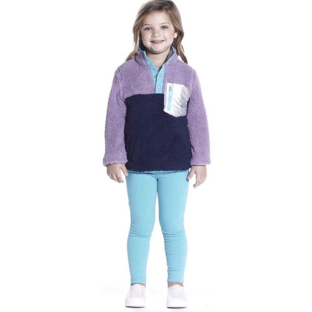 Andy & Evan Kids 3-piece Plush Set, Purple Size 6